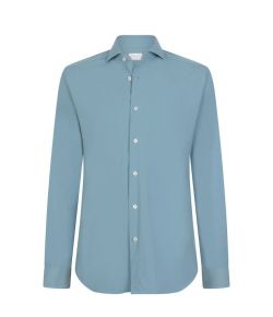Xacus_washed_active_tailor_fit_shirt__Aqua_Foam_FROSTED_ALMOND_LUREX