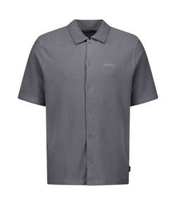 Airforce_Woven_short_sleeve_shirt__Grijs_donker
