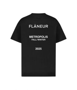 Flaneur_collection_t_shirt_winter_Zwart_1