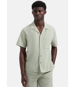 Olaf_Hussein_Fine_chack_camp_shirt_Groen_licht