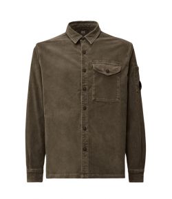 C__P__Company_Corduroy_Lens_Buttoned_Shirt_Groen