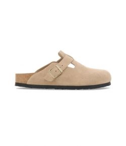 Birkenstock_Boston_Clogs_Suede_Leather__narrow__Zand