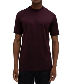 Valenza_Interlock_Supima_T_shirt__Rood_bordeaux