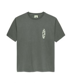 New_Amsterdam_Surf_Association_Surf_zine_tee_Groen_Donker_