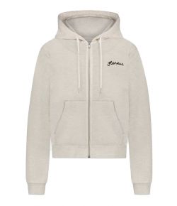 Flaneur_Signature_Zip_Up_hoodie__Grijs_licht