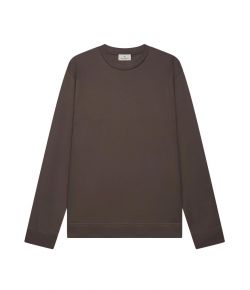 Valenza_Heavy_Supima_Sweater_Bruin_donker