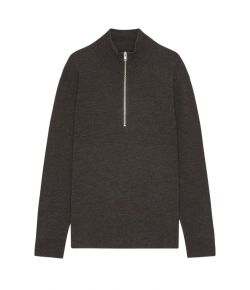 NN07_Harald_half_zip_6530_Bruin_donker