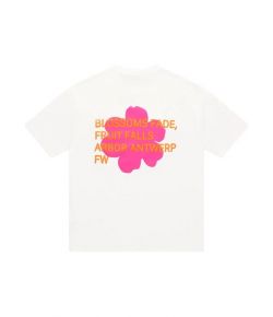 Arbor_Antwerp_Pink_Orange_Blossoms_T_shirt_Wit_mix