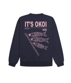 Woodbird_Cane_Koi_crewsweater_Blauw_donker_1