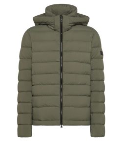 Peuterey_heren_Boggs_04_Donsjas_capuchon_Groen