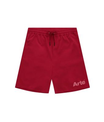 Arte_Antwerp_Samuel_Logo_Shorts_Rood_bordeaux_3
