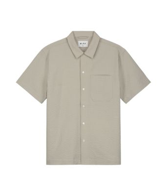 Olaf_Hussein_Seersucker_shirt_SS_Zand