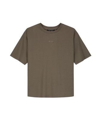 Olaf_Hussein_Sheer_boxy_T_shirt_Bruin_2
