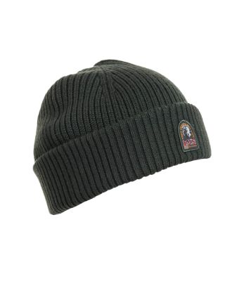 Parajumpers_Heren__Rib_hat___Muts_PJS_logo_Groen_Donker__3