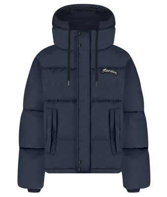 Fl_neur_Signature_Puffer_jacket_Blauw_donker