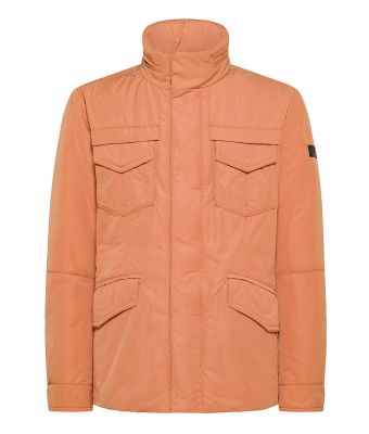 Peuterey_heren_Jacket_stripes_mfc_Oranje