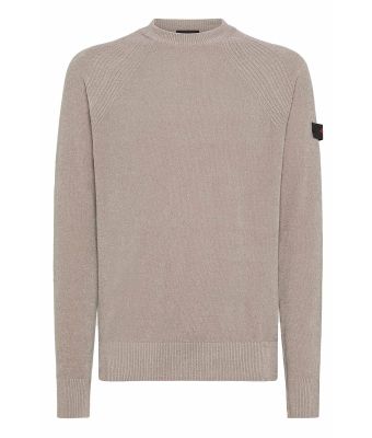 Peuterey_heren_Sironi_crewneck_sweater_Beige_mix