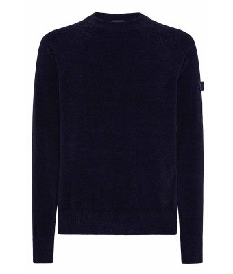 Peuterey_heren_Sironi_crewneck_sweater_Blauw_donker