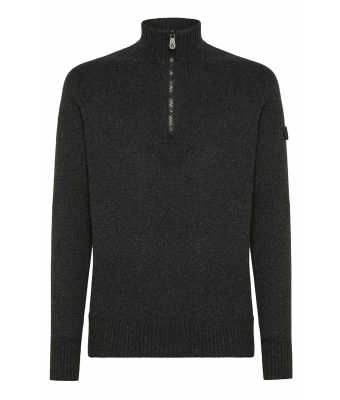 Peuterey_heren_Braille_half_zip__Zwart