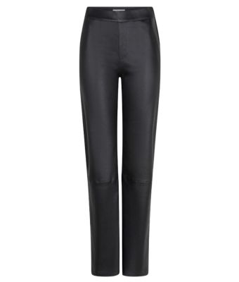 Dante 6 Tate Stretch Leather Pants  Zwart