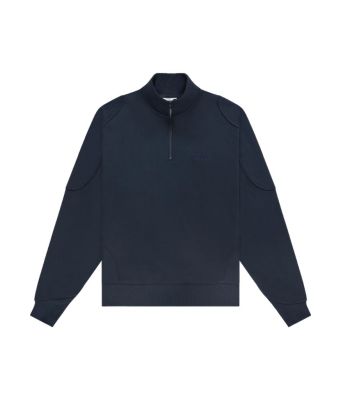 The_New_Originals_Emblem_Half_Zip_Up_Sweater_Blauw_donker