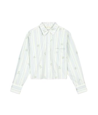 Olaf_Hussein_Embro_logo_stripe_cropped_shirt_ls_woman_Groen_mix_4