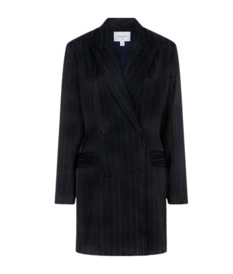 Dante_6_jezzin_pinstripe_blazer__Zwart
