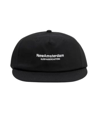 New_Amsterdam_Surf_Association_Name_Cap_Zwart
