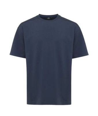 Genti_T_shirt_short_sleeve_Blauw_marine