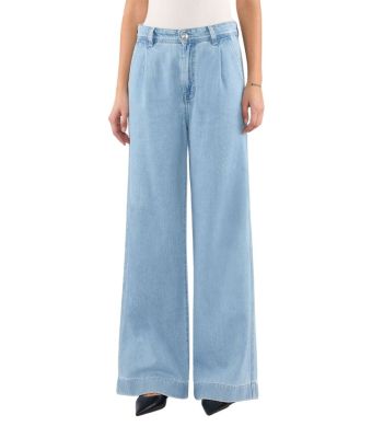 Seven_for_all_mankind_Pleated_trouser_hana_Blauw_licht
