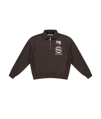 Pal_Sporting_Goods_Company_half_zip_Bruin_donker