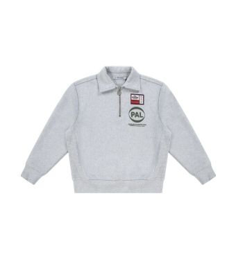 Pal_Sporting_Goods_Company_half_zip_Grijs_licht