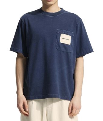 Brams_Fruit_Chest_Pocket_T_Shirt_Blauw_donker_2