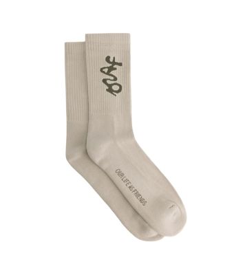 Olaf_Hussein_Signature_logo_socks_Grijs