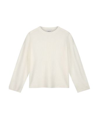 Olaf_Hussein_Signature_knitted_crewneck_Wit