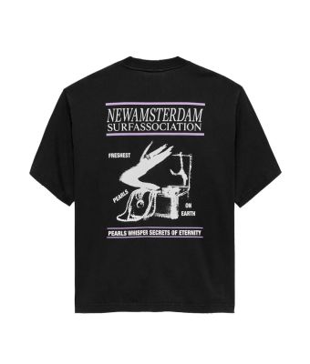 New_Amsterdam_Surf_Association_Jewellery_T_Shirt_Zwart