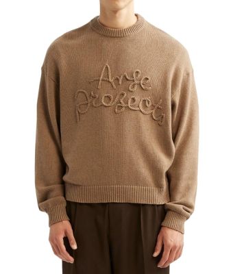 Ange_Projects_Rope_knit_sweater_Bruin