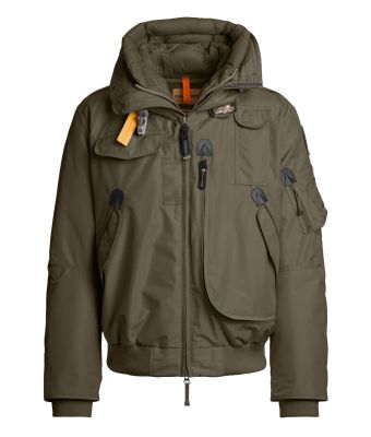 Parajumpers_Heren_Gobi_man_hooded_down_bomber_Groen_grijs