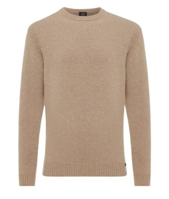 Genti_Relaxed_round_crewneck_Zand