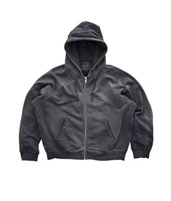 Tenue_Chris_zip_hoodie_Grey_WASHED