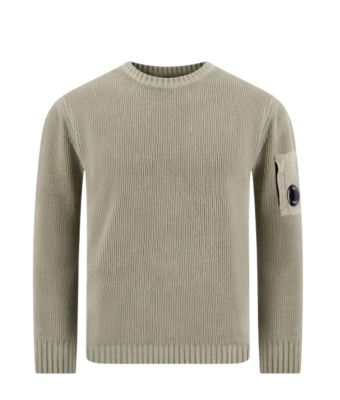 C__P__Company_Knitwear_crewneck_Groen_olijf