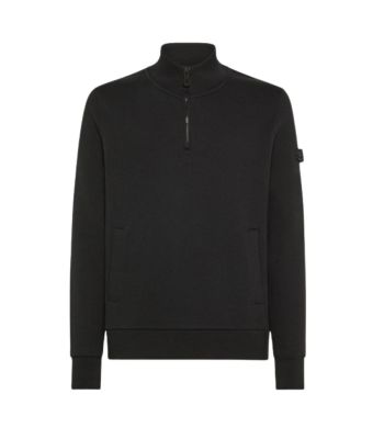 Peuterey_heren_Dory_FW_01_sweater_half_zip_Zwart