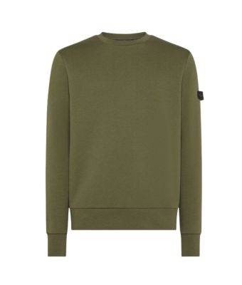 Peuterey_heren_Saidor_B_sweater_peuterey_patch_Groen_1