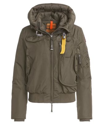 Parajumpers_Dames_Gobi_bomberjack_capuchon_Groen_grijs