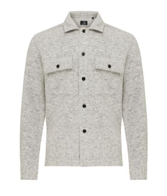 Genti_Eagle_relaxed_fit_overshirt_Grijs_mix_3