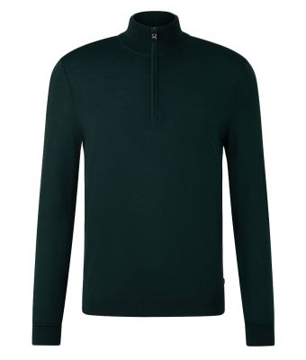 Bogner_Ouri_fine_knit_troyer__Groen
