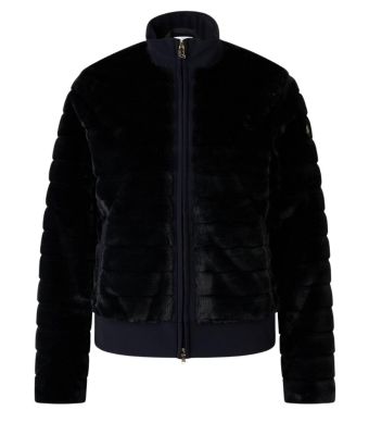 Bogner_Katniss_faux_fur_jacket_Zwart
