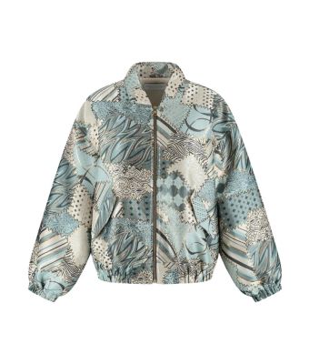 Amaya_Amsterdam_Fanny_Jacket_Blauw_mix