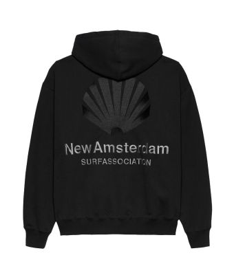 New_Amsterdam_Surf_Association_Logo_Hoodie_Zwart_1