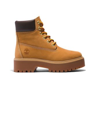 Timberland_Stone_street_6_inch_boot_plateauzool_Geel_